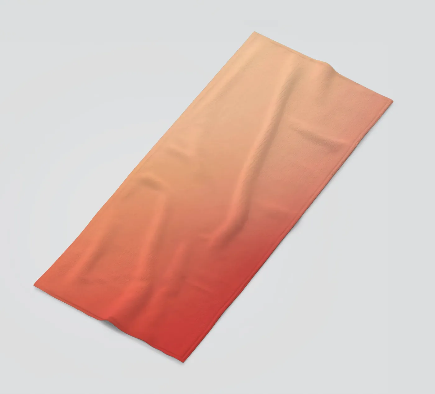 Peach orange gradient telo mare da PETER