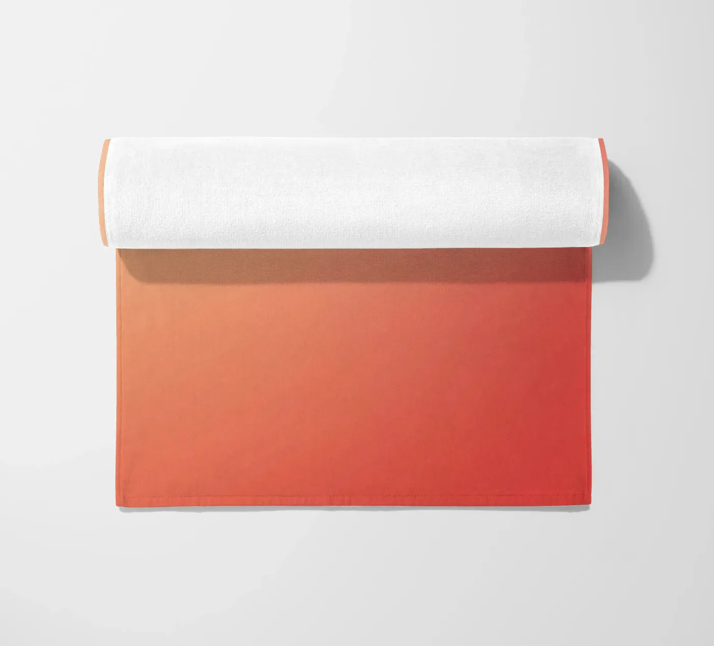 Peach orange gradient telo mare da PETER