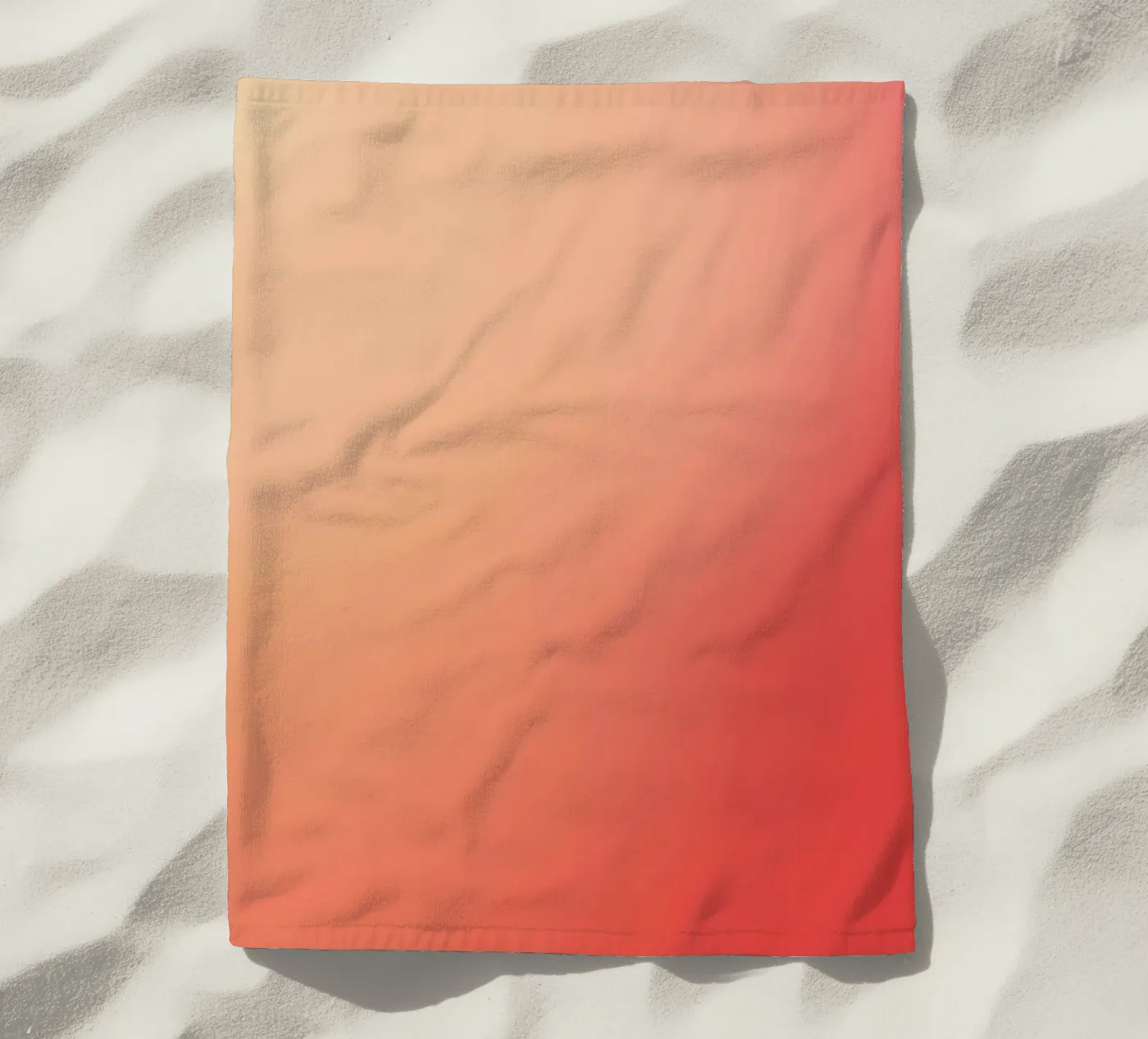 Peach orange gradient telo mare da PETER