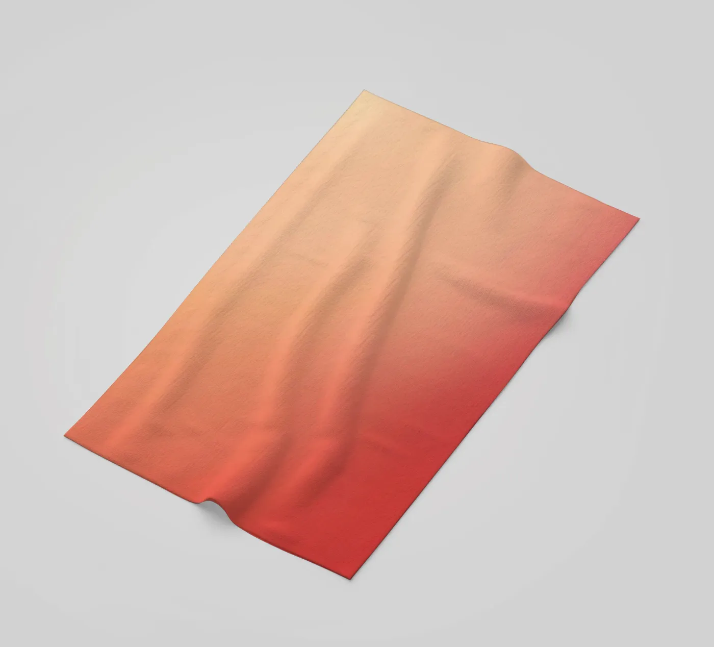 Peach orange gradient telo mare da PETER