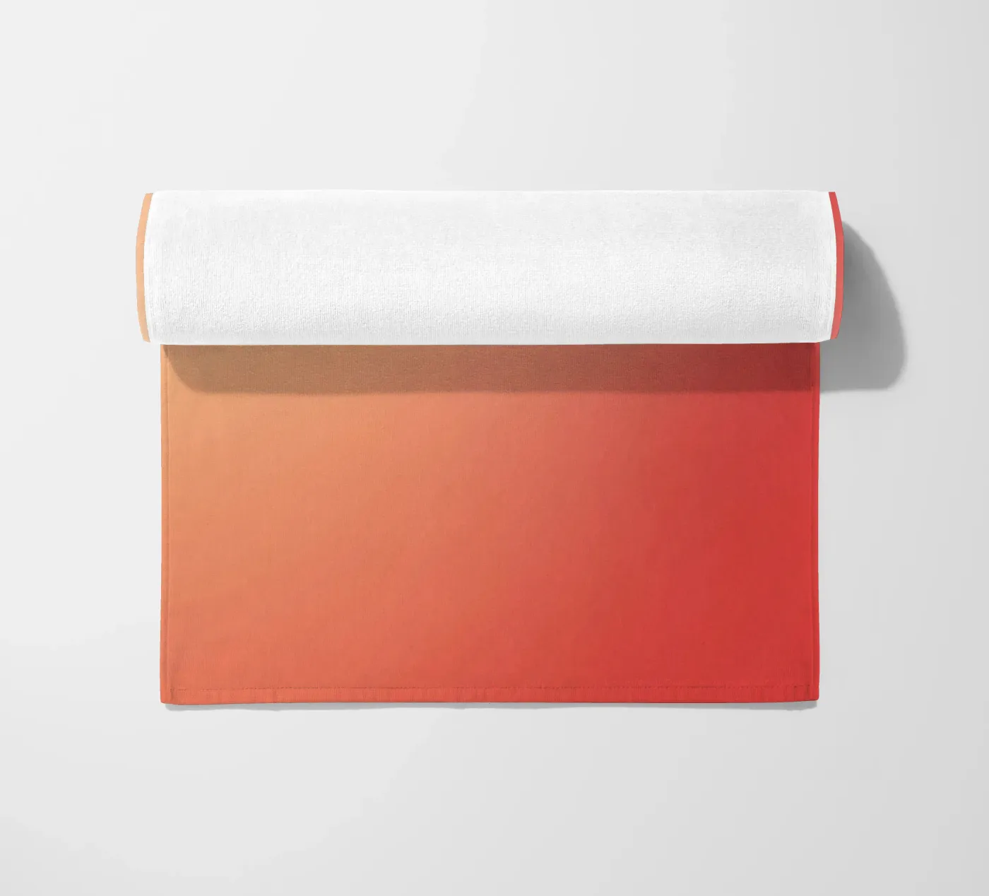 Peach orange gradient telo mare da PETER