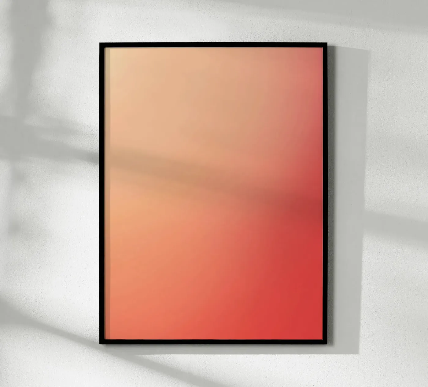 Peach orange gradient poster da PETER
