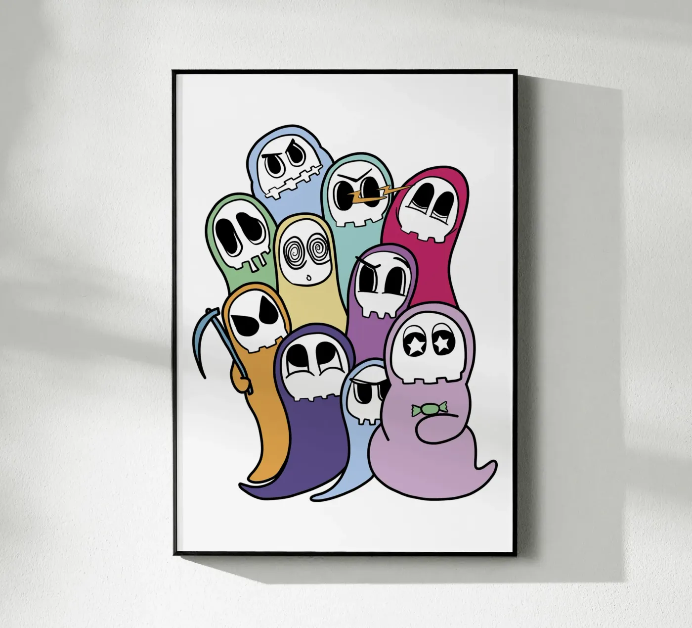 Geister Party plexiglass da BAINAI KAWAII