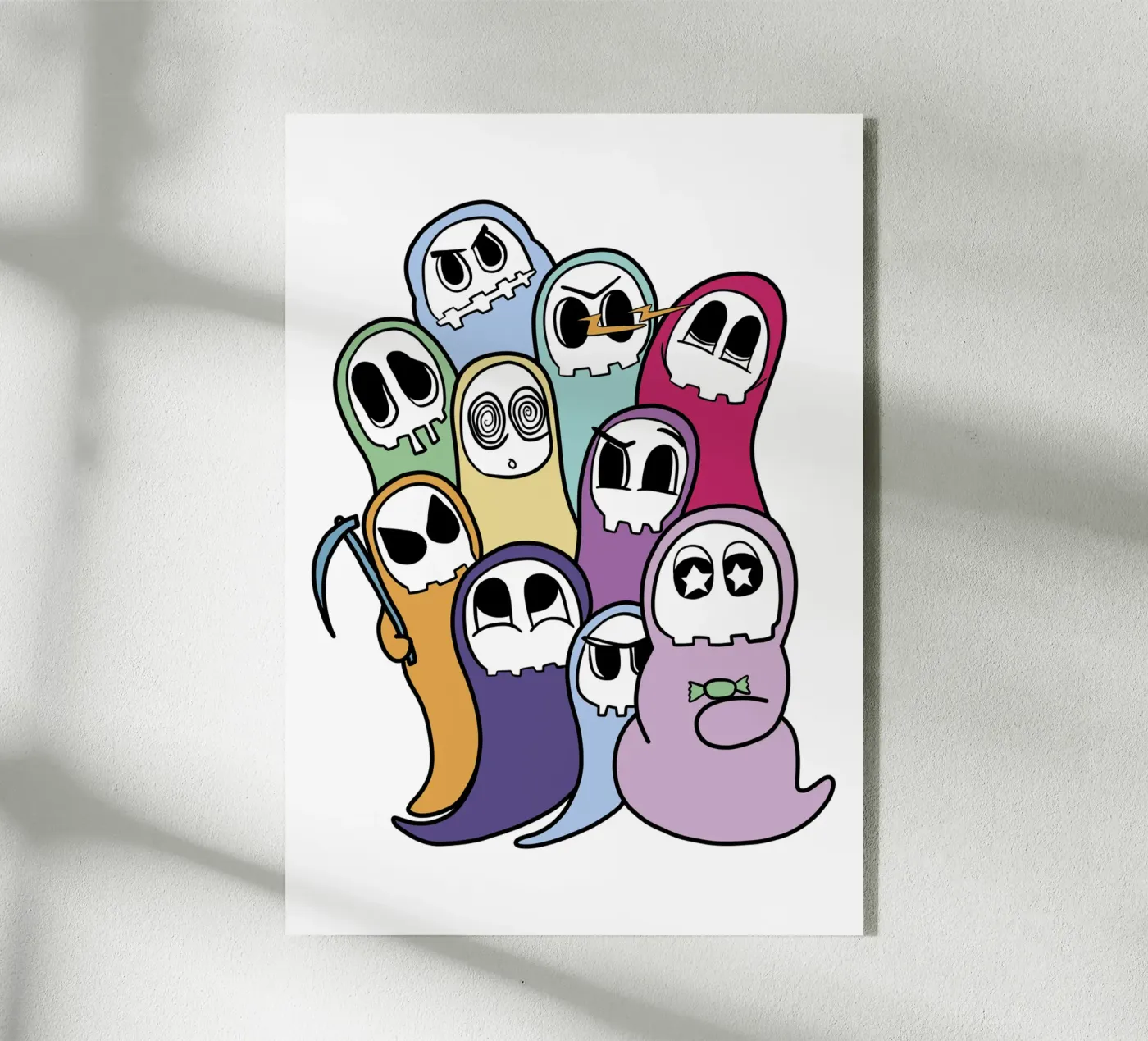 Geister Party plexiglass da BAINAI KAWAII