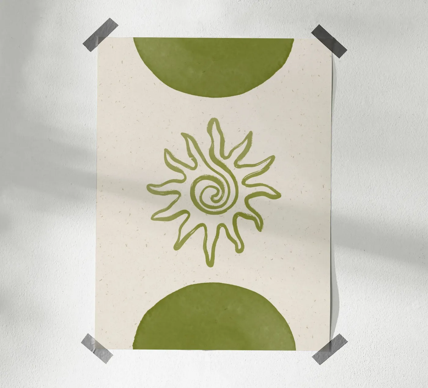 Sun poster de KRUTH DESIGN