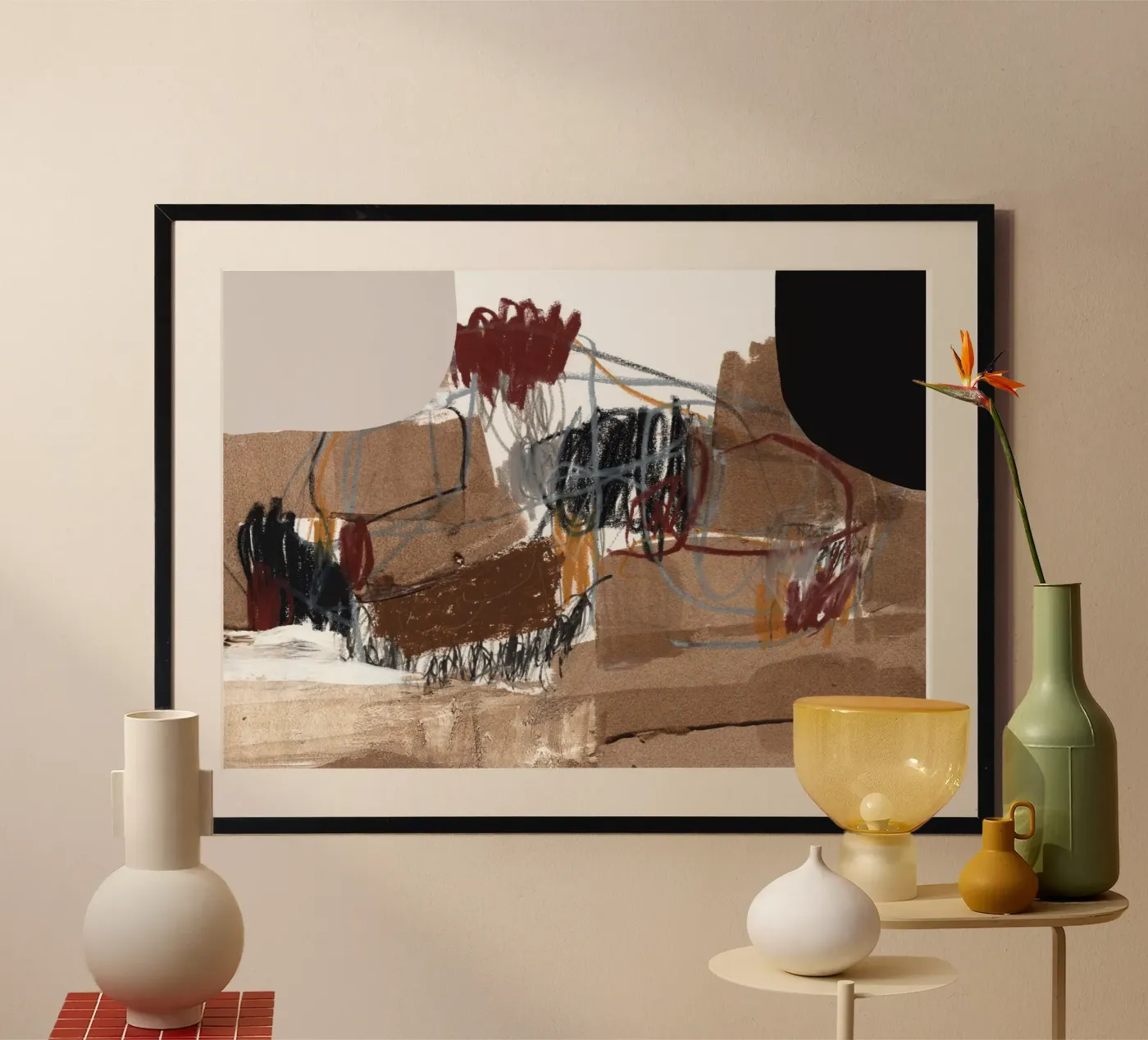 Breaking a Cycle Poster von Abstrakte Malerei
