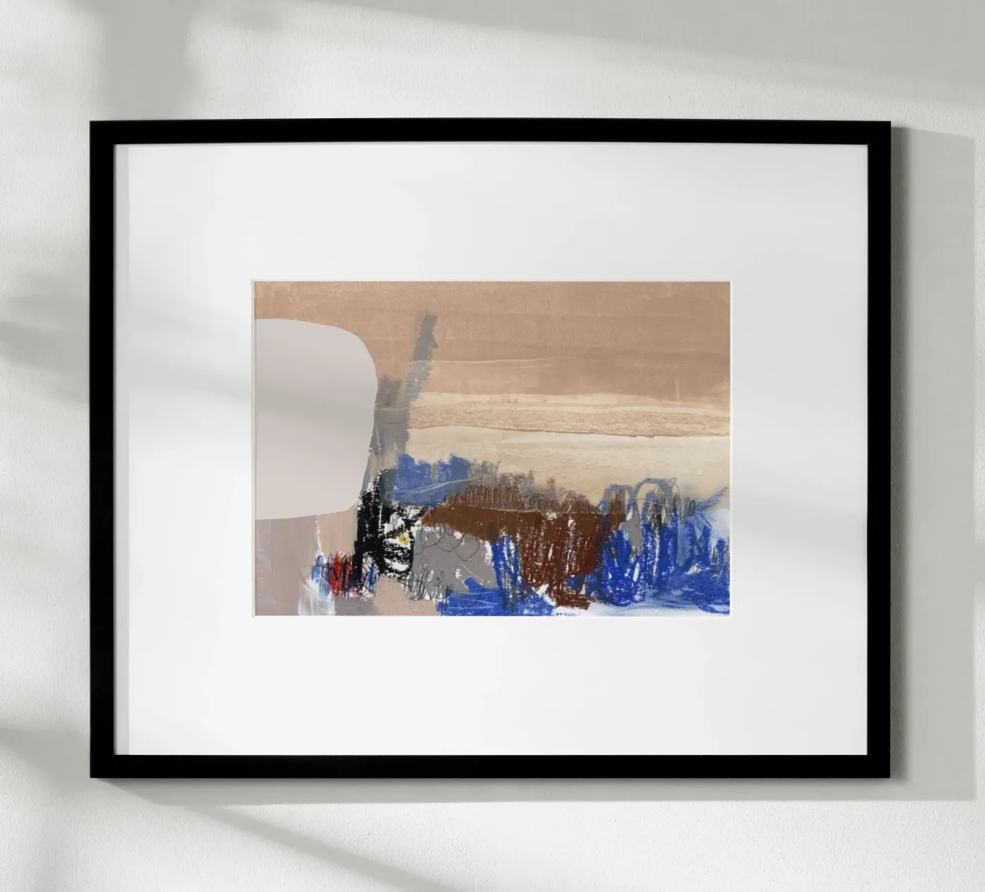Fully Present Poster von Abstrakte Malerei