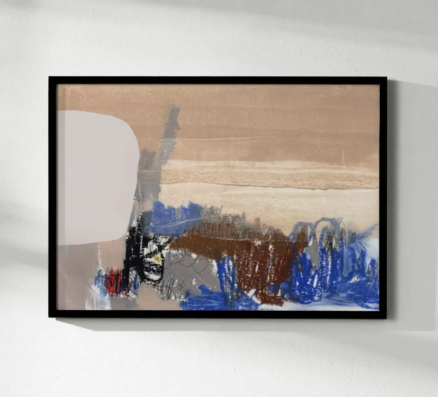 Fully Present Poster von Abstrakte Malerei