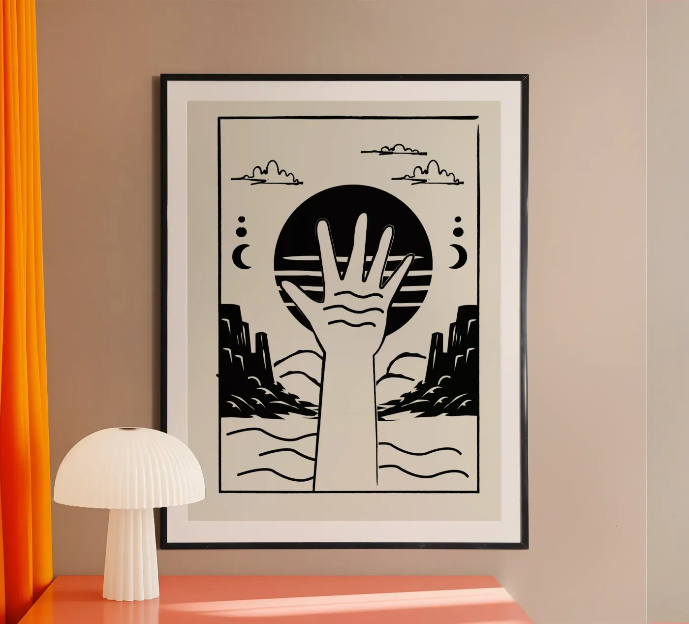 Rooted poster van Dharma