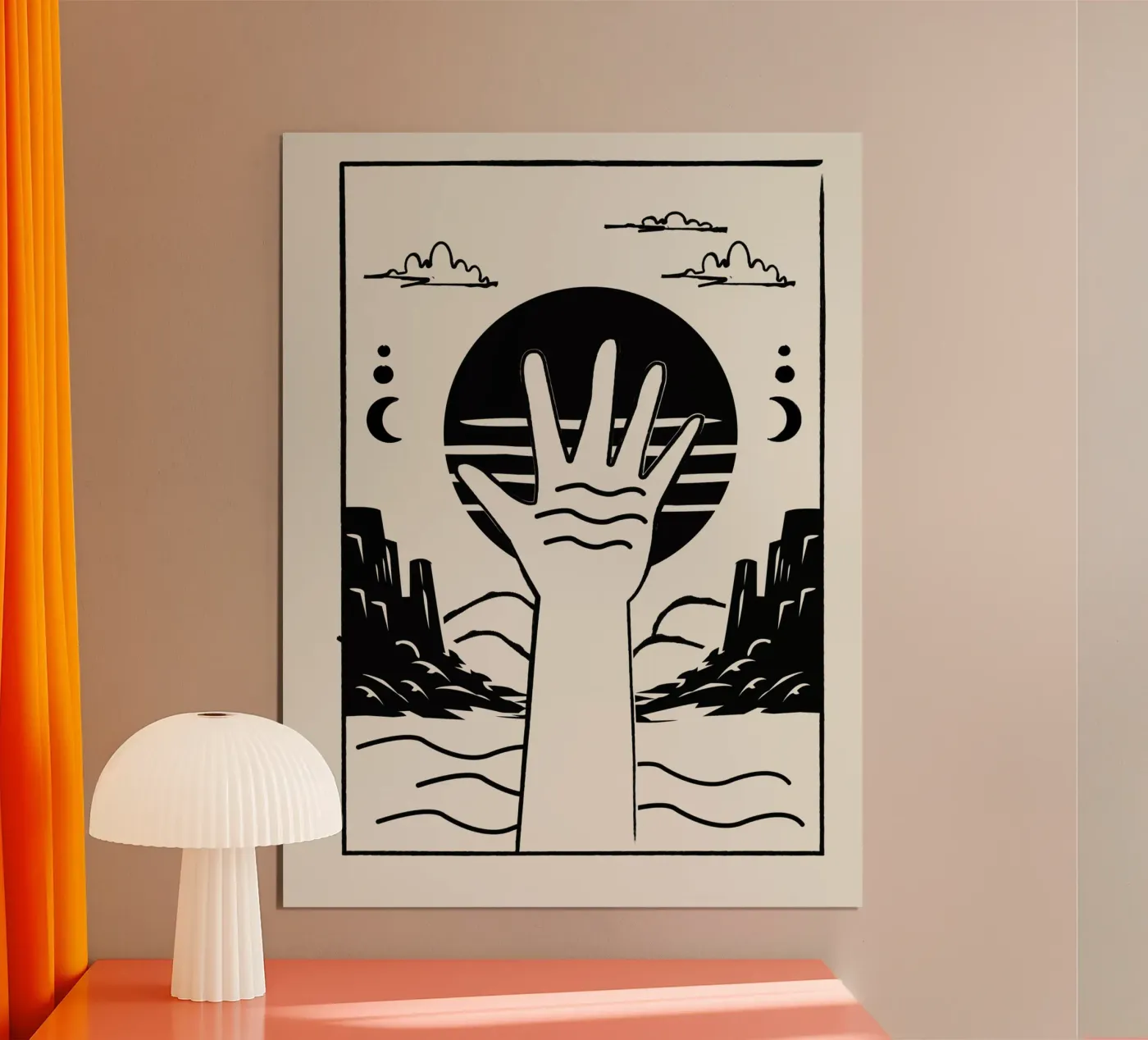 Rooted poster van Dharma