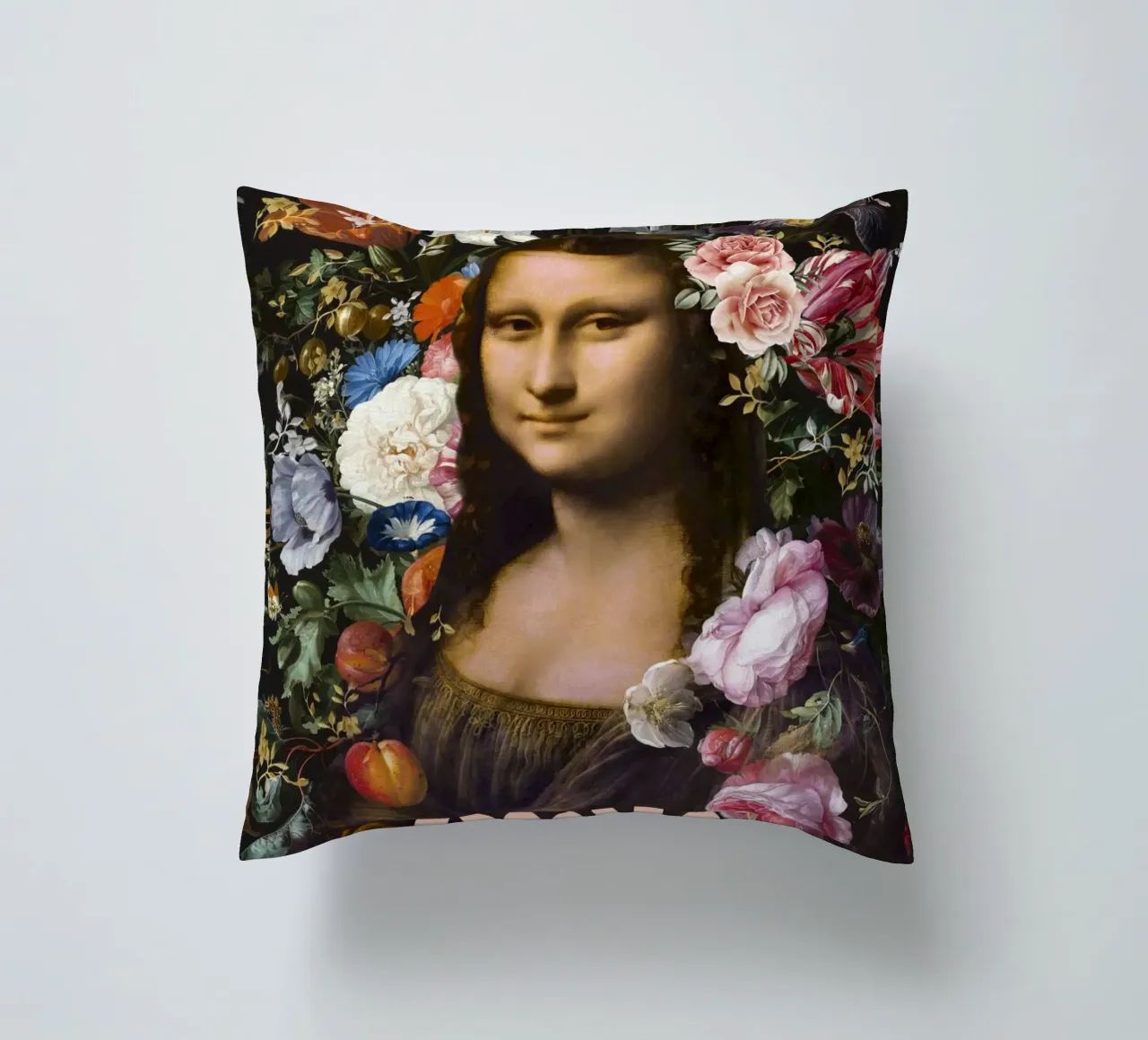 Sorridi sempre, Monna Lisa cuscino da amini54