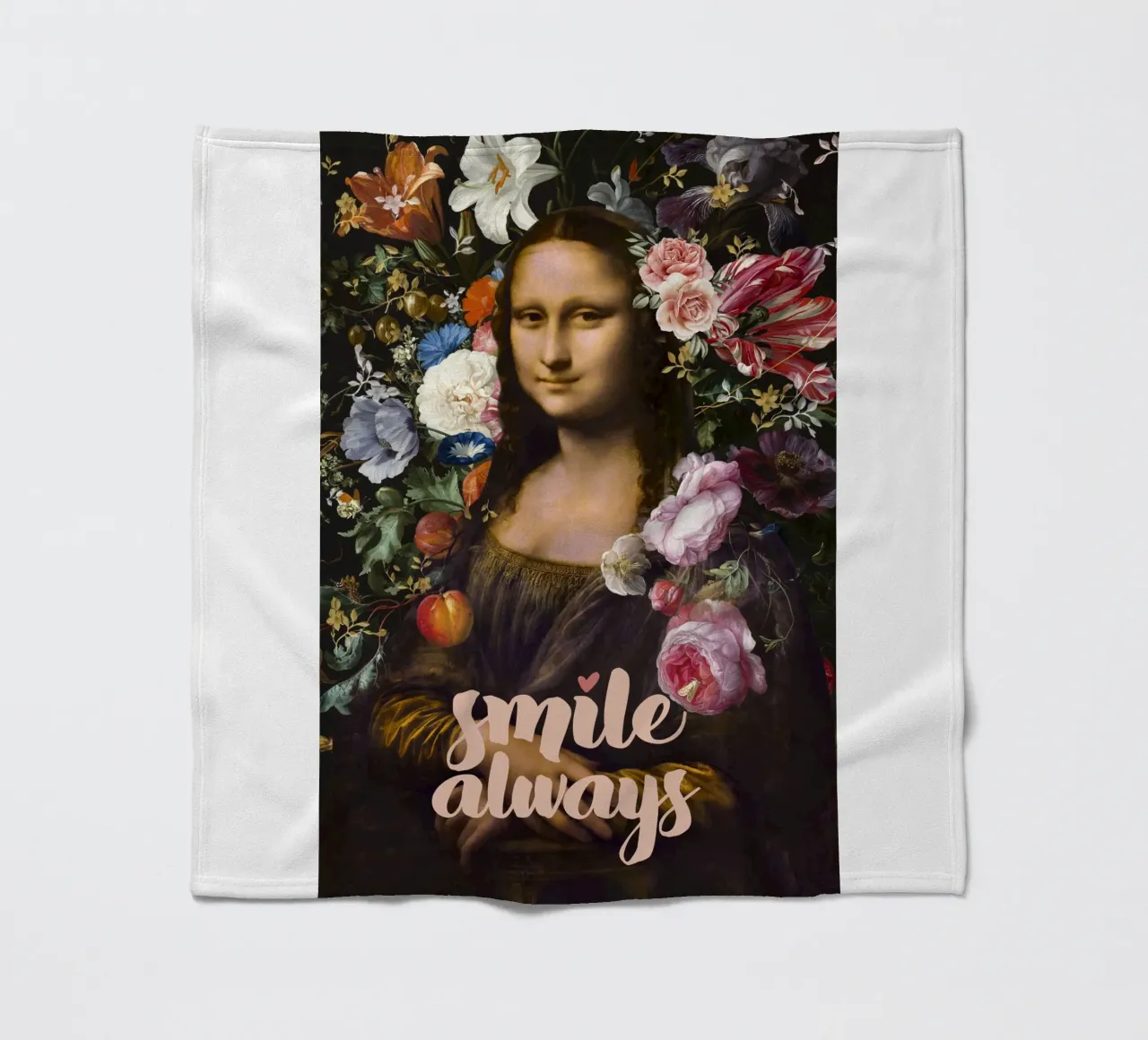 Sorridi sempre, Monna Lisa coperta in pile da amini54
