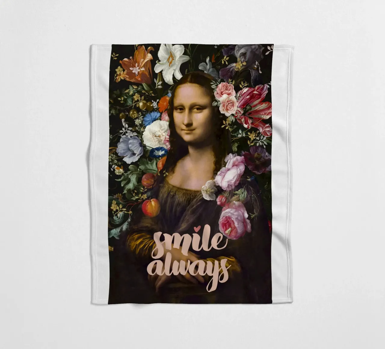 Sorridi sempre, Monna Lisa coperta in pile da amini54