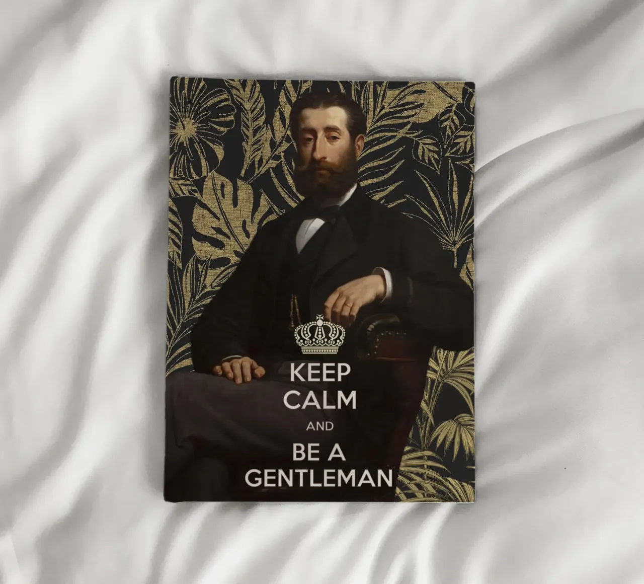 Keep Calm and Be a Gentleman notebook by amini54