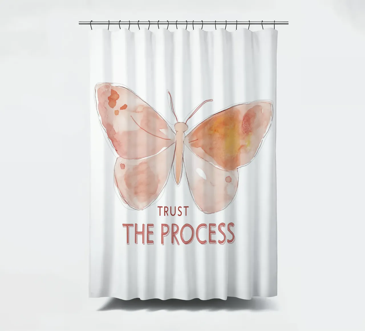 Trust The Process tenda da doccia da treechild