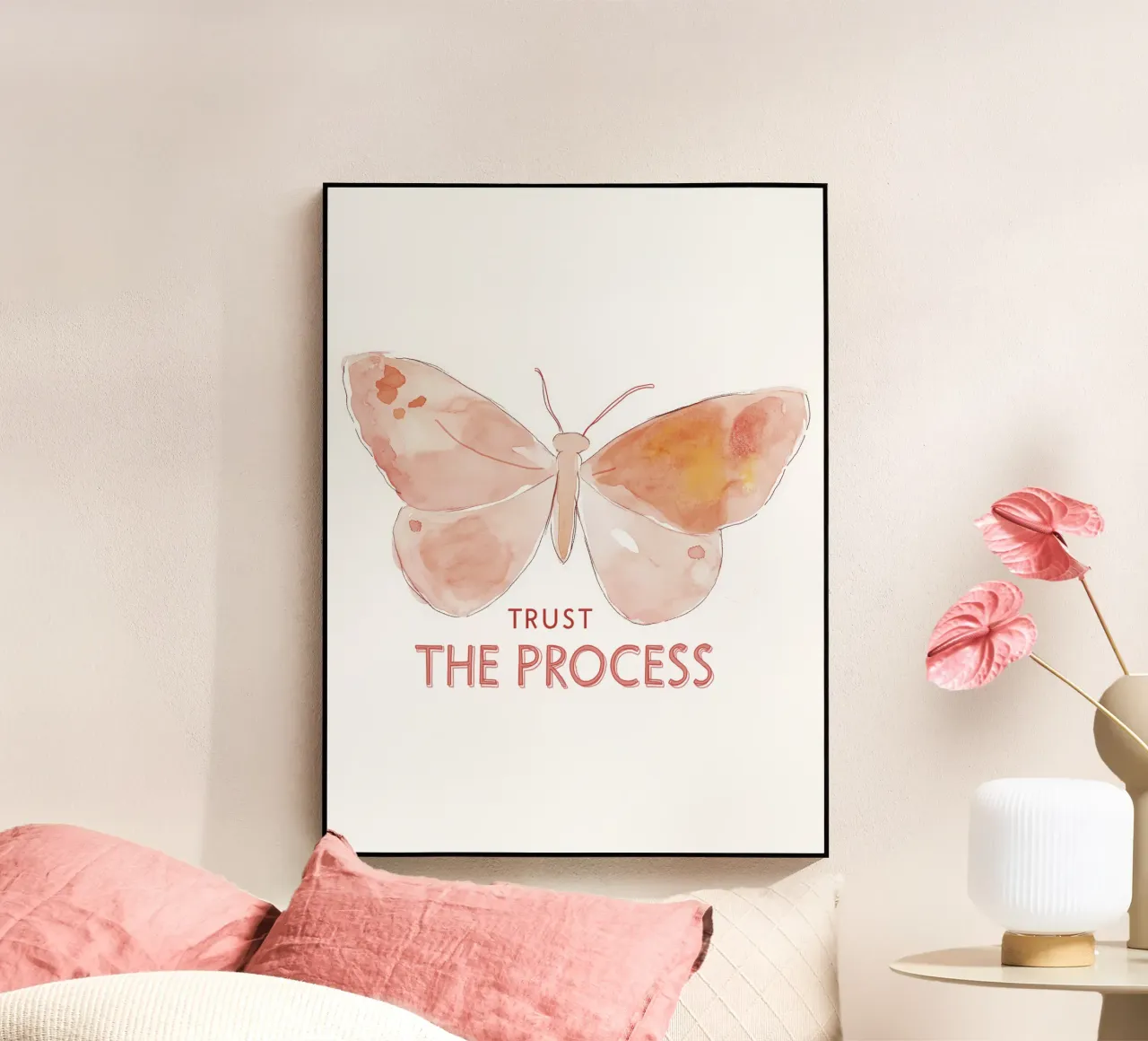 Trust The Process acrylic glass by treechild