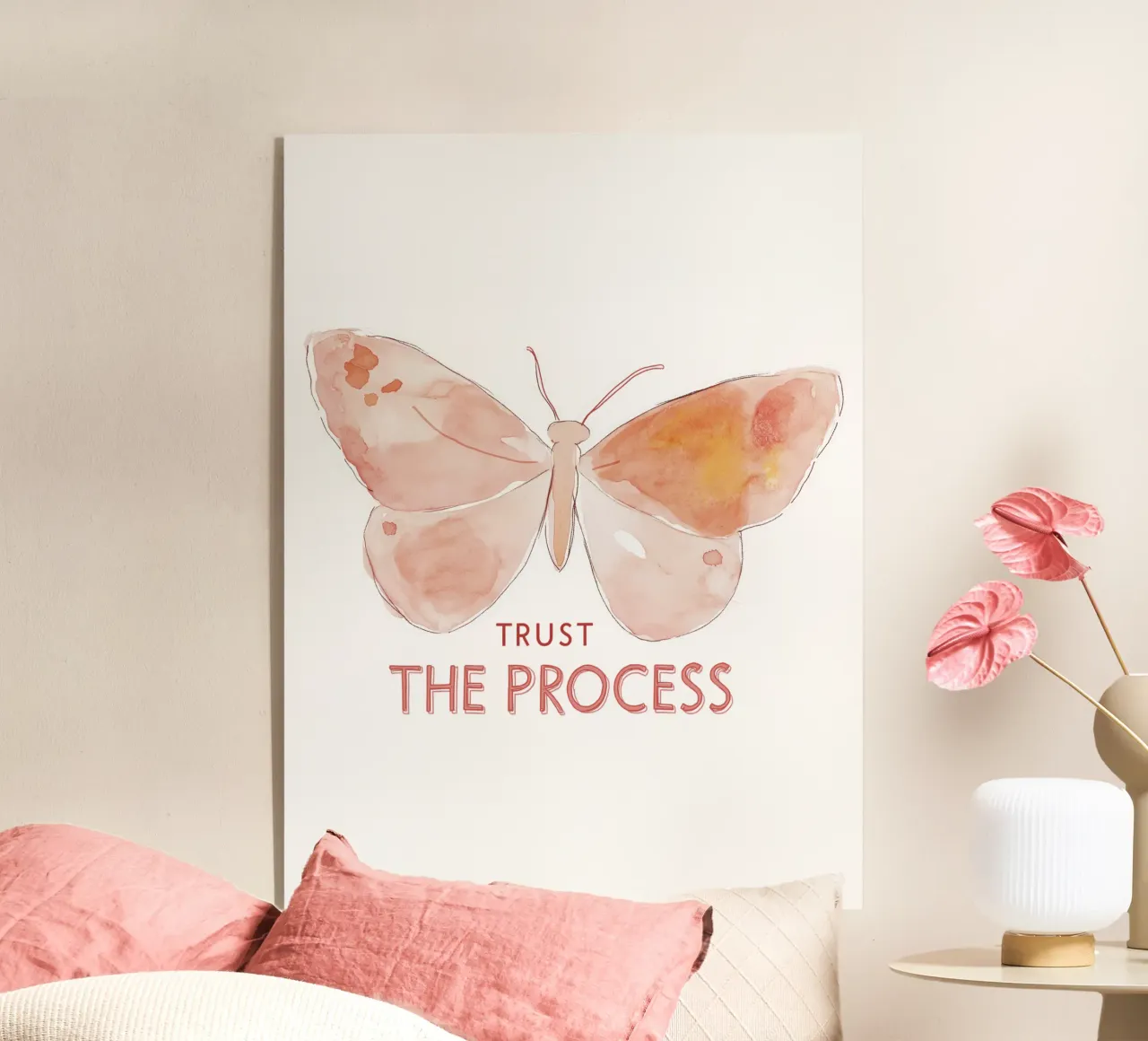 Trust The Process acrylic glass by treechild