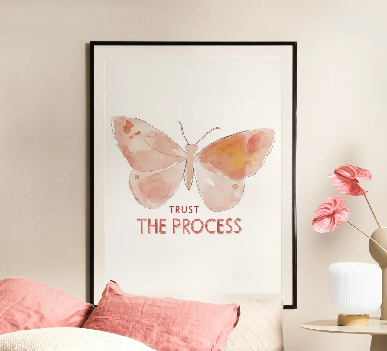 Trust The Process poster by treechild