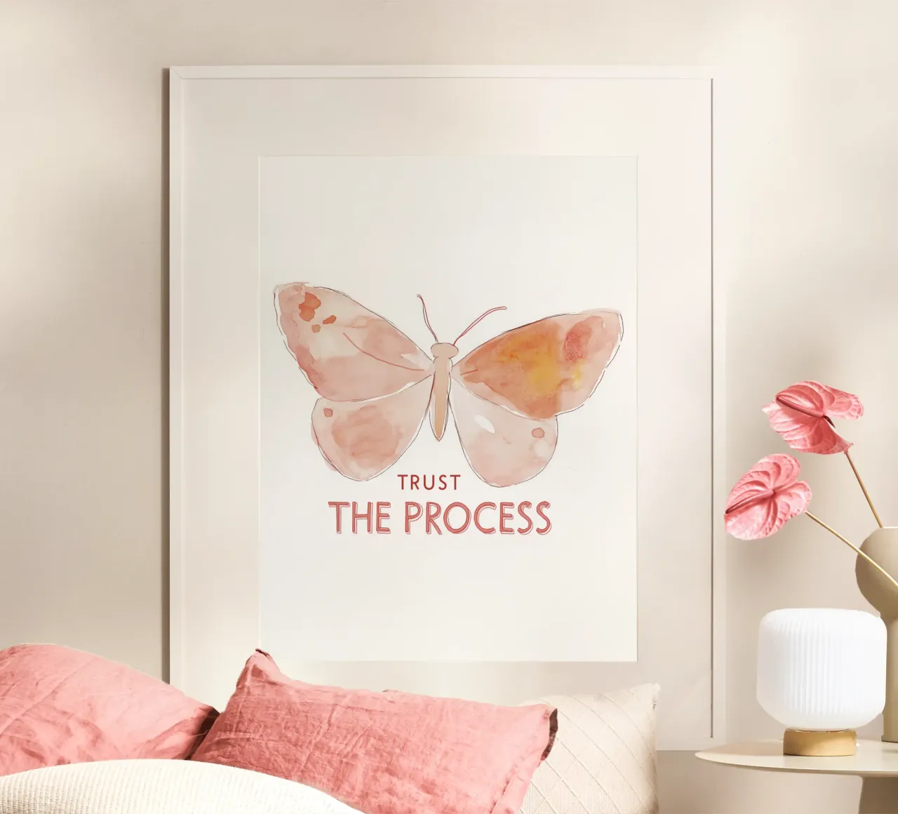 Trust The Process poster by treechild
