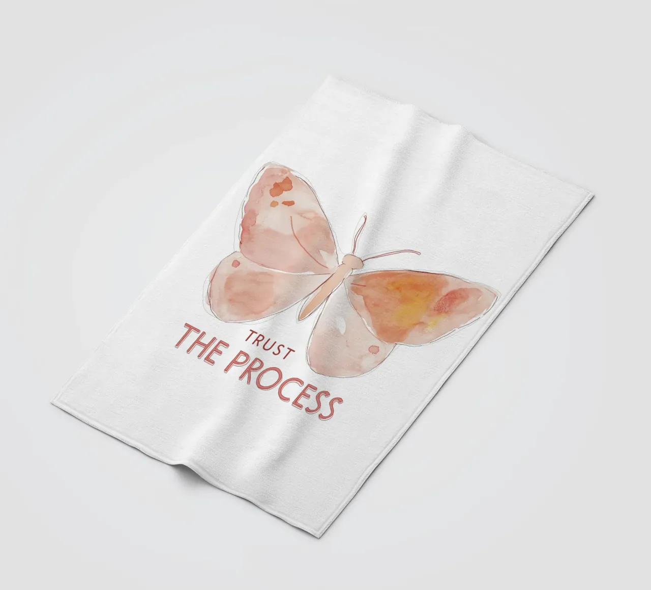 Trust The Process coperta in pile da treechild