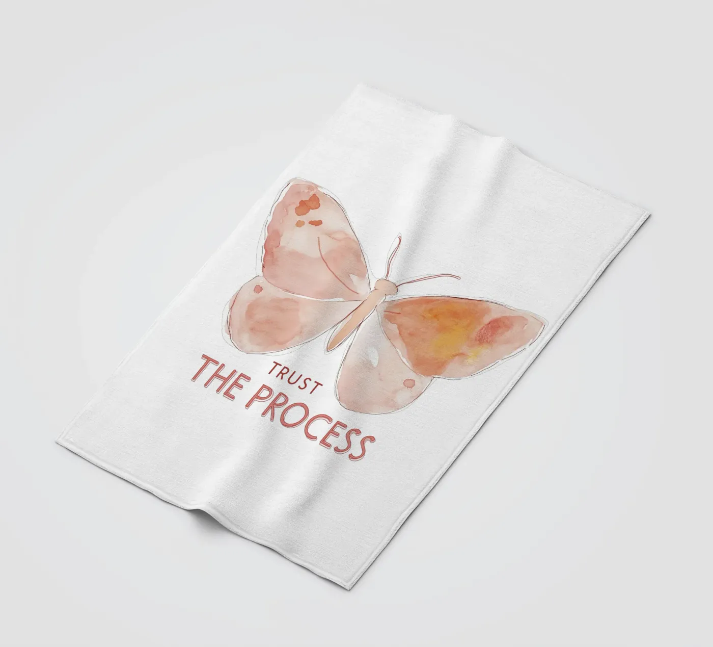 Trust The Process fleecedeken van treechild