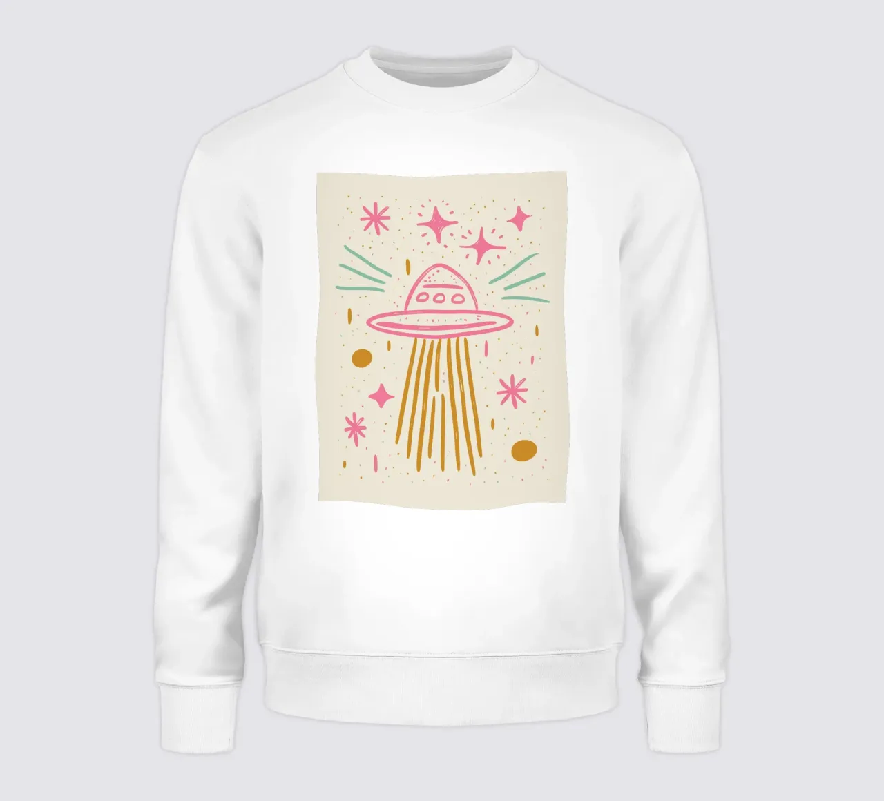 Pastel UFO felpa da treechild