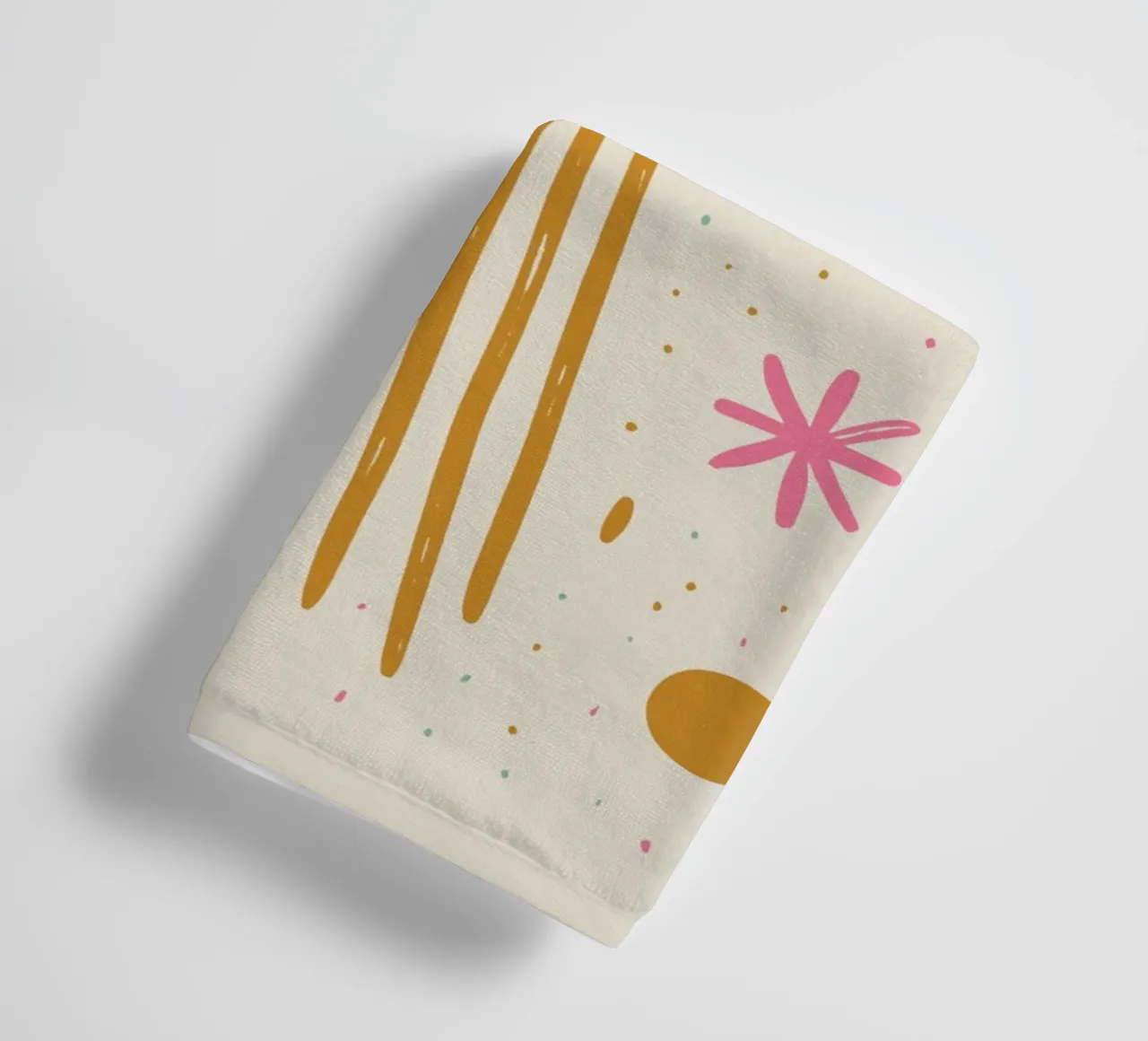 Pastel UFO asciugamano da bagno da treechild