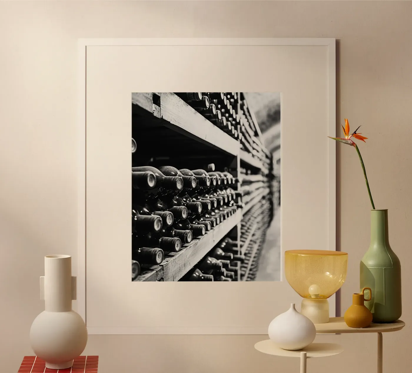 WINE CELAR poster van THE WINE CLUB