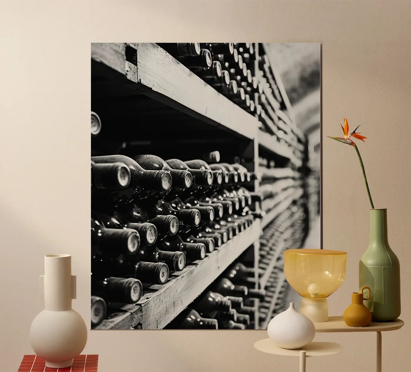 WINE CELAR poster van THE WINE CLUB