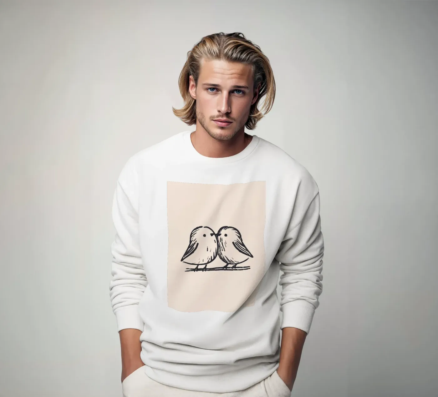 Tiny Birds sweatshirt by treechild