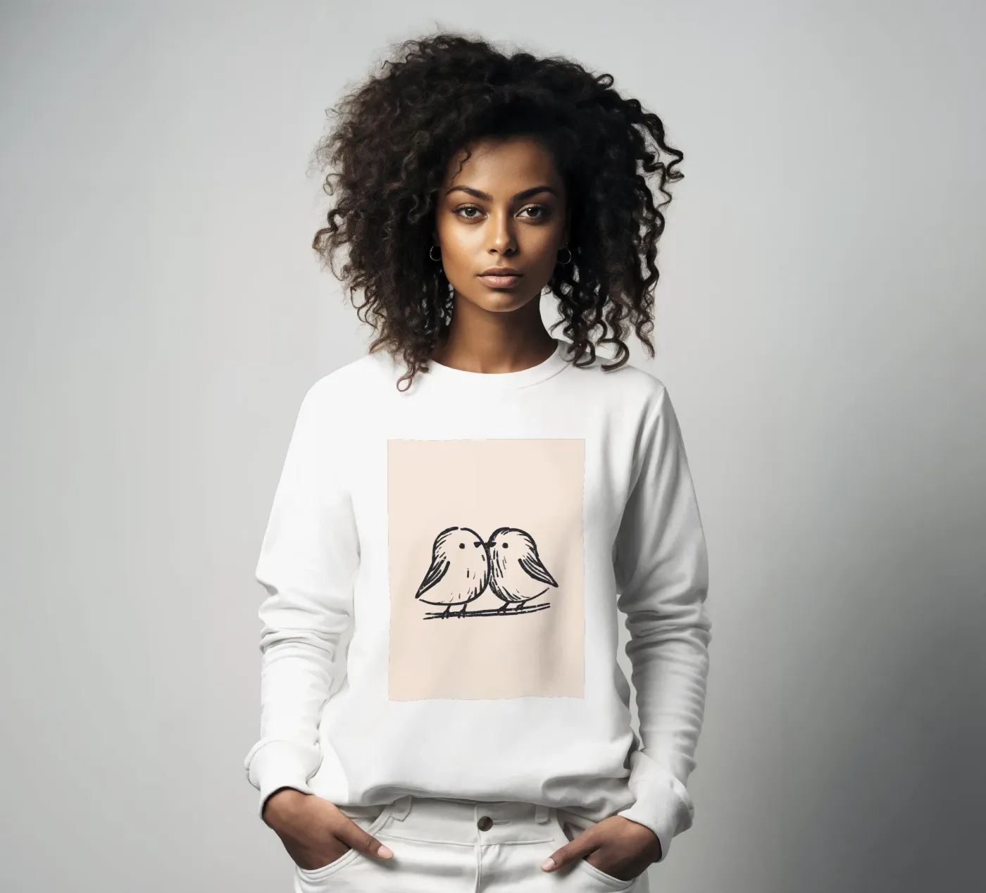 Tiny Birds felpa da treechild