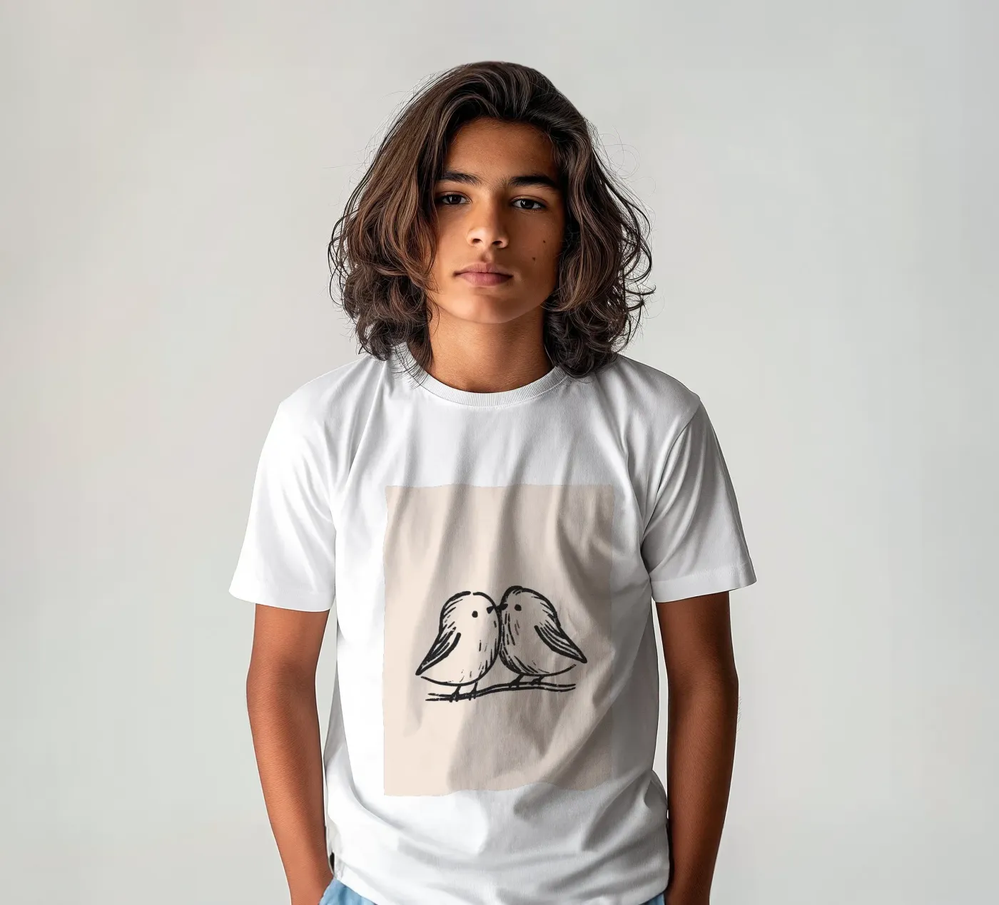 Tiny Birds t-shirt bambini da treechild