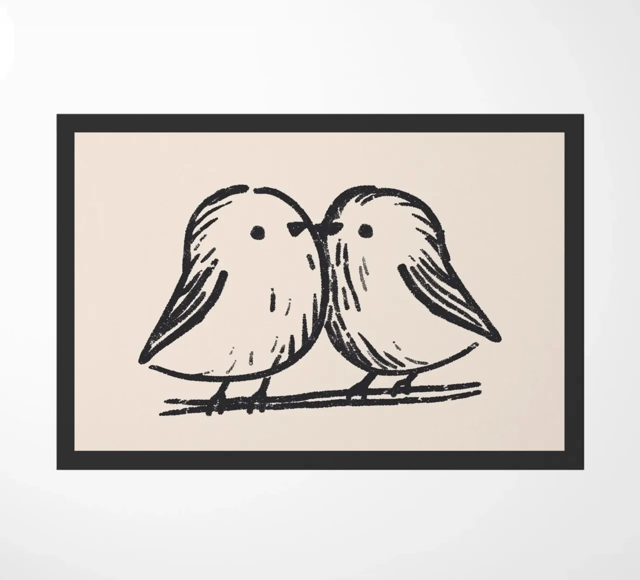 Tiny Birds deurmat van treechild