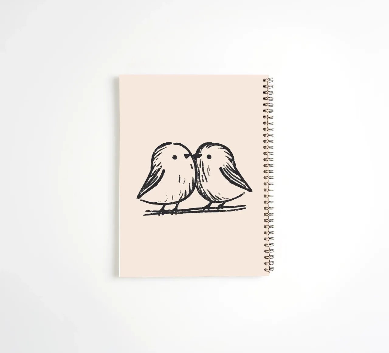 Tiny Birds spiral notebook by treechild