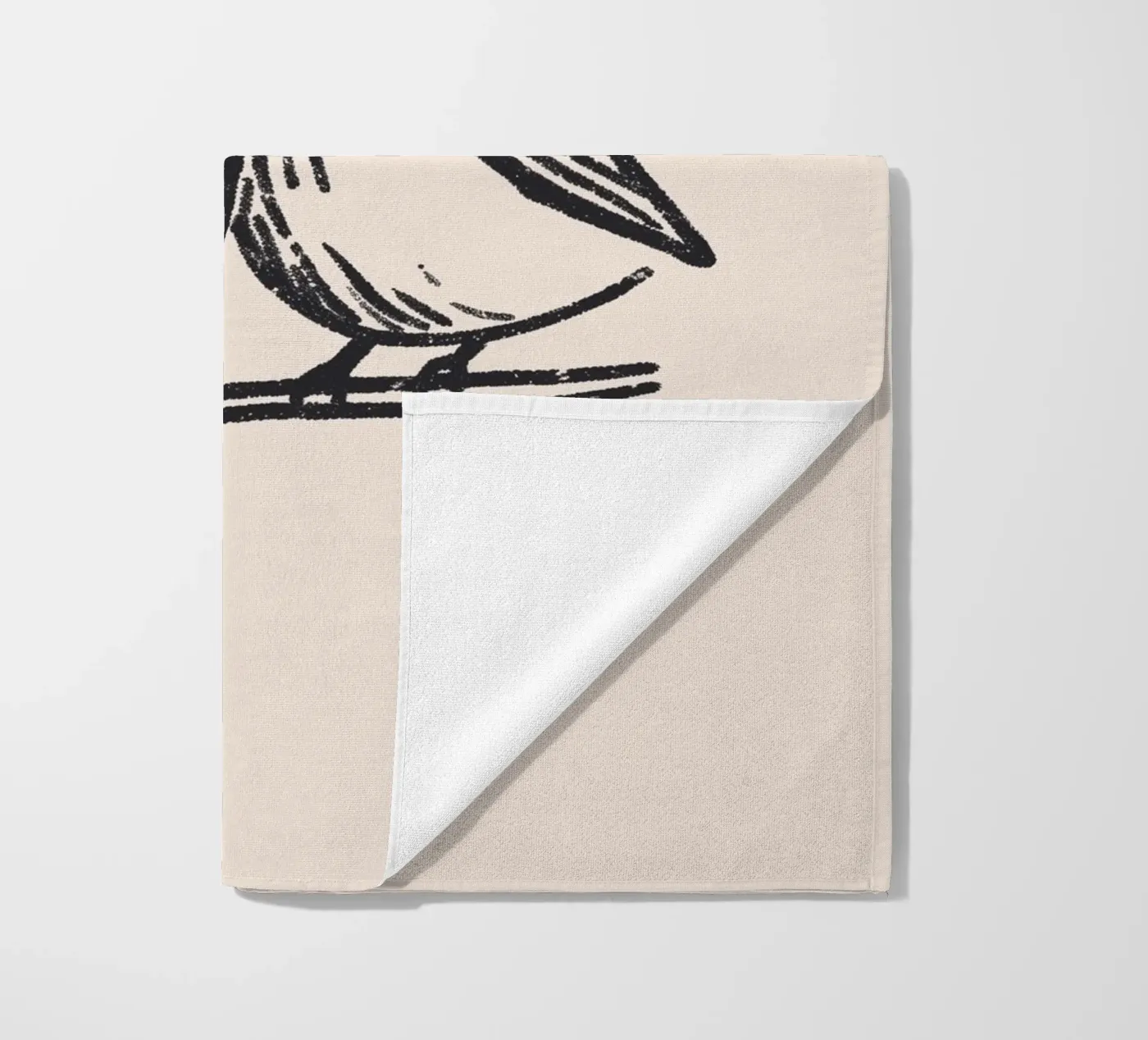 Tiny Birds strandhanddoek van treechild