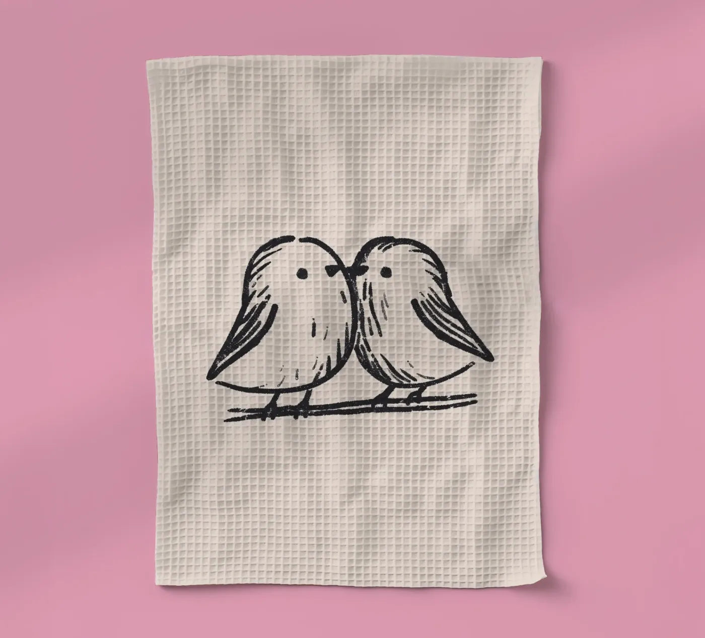 Tiny Birds Geschirrtuch von treechild