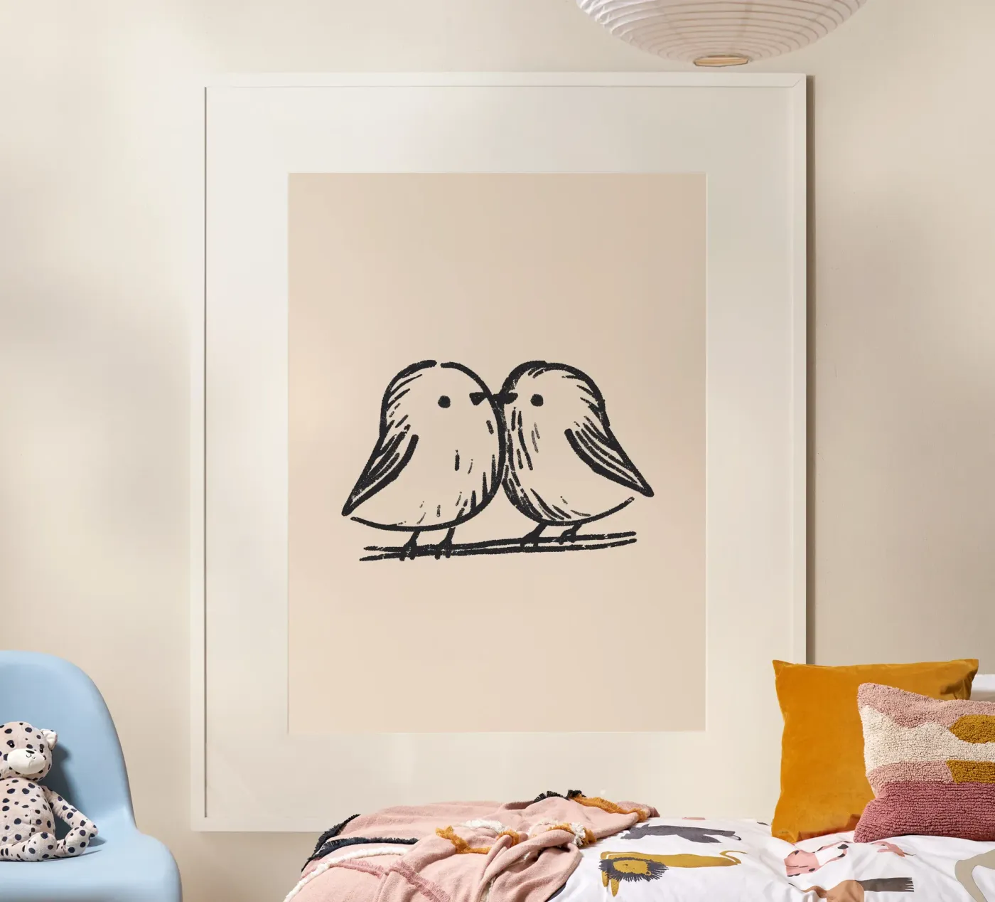 Tiny Birds poster van treechild