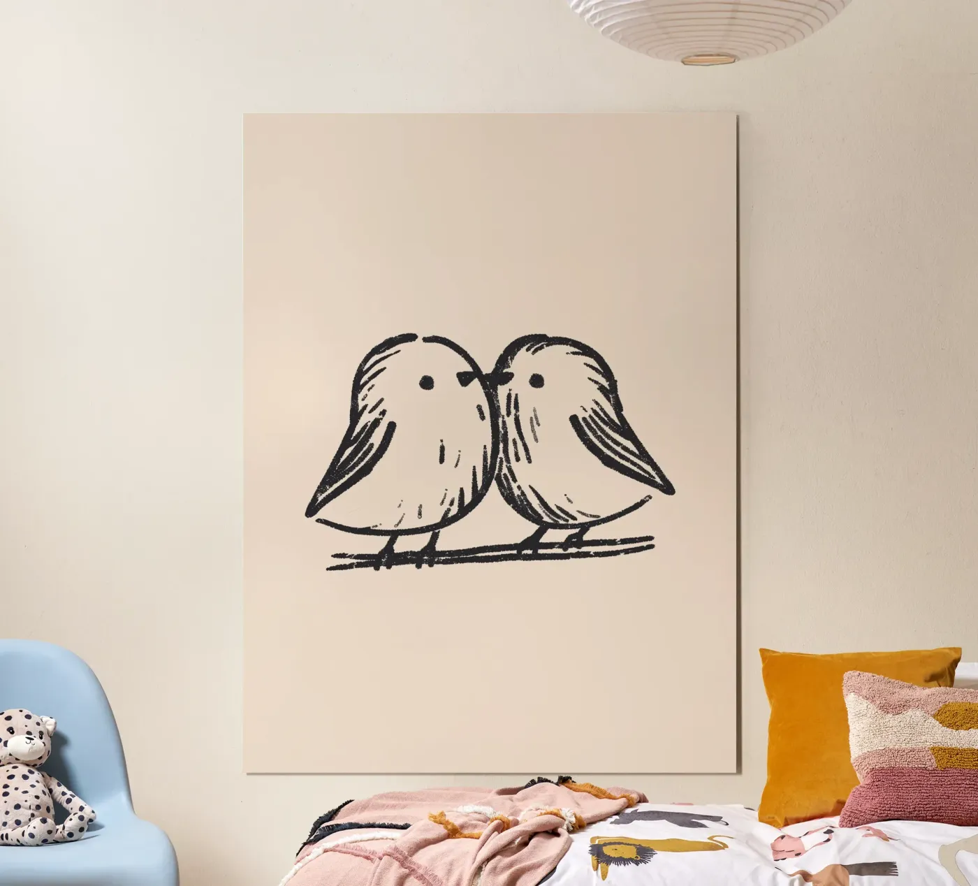 Tiny Birds poster van treechild