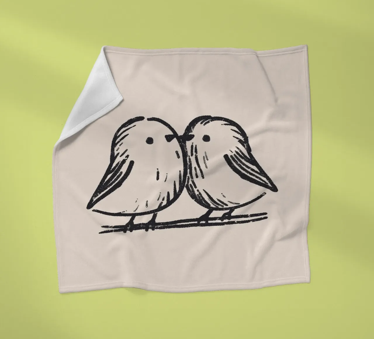 Tiny Birds fleecedeken van treechild