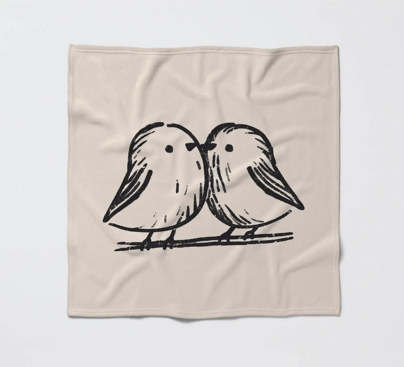 Tiny Birds fleecedeken van treechild