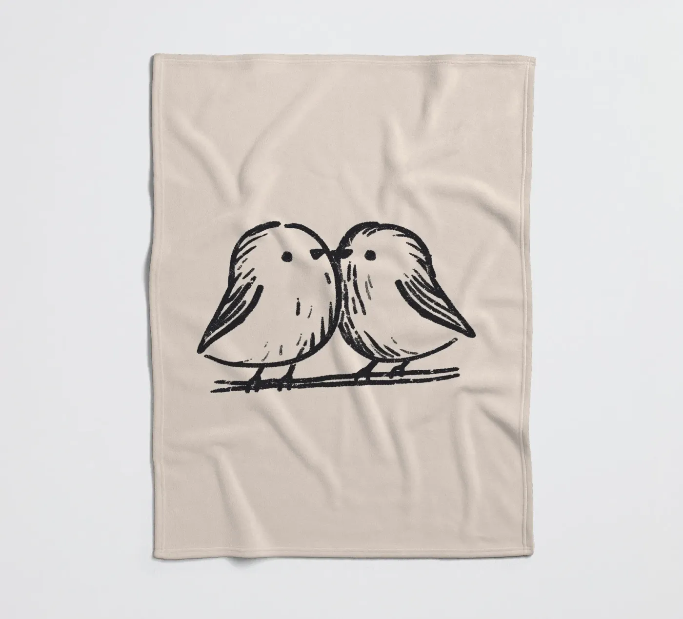 Tiny Birds fleecedeken van treechild