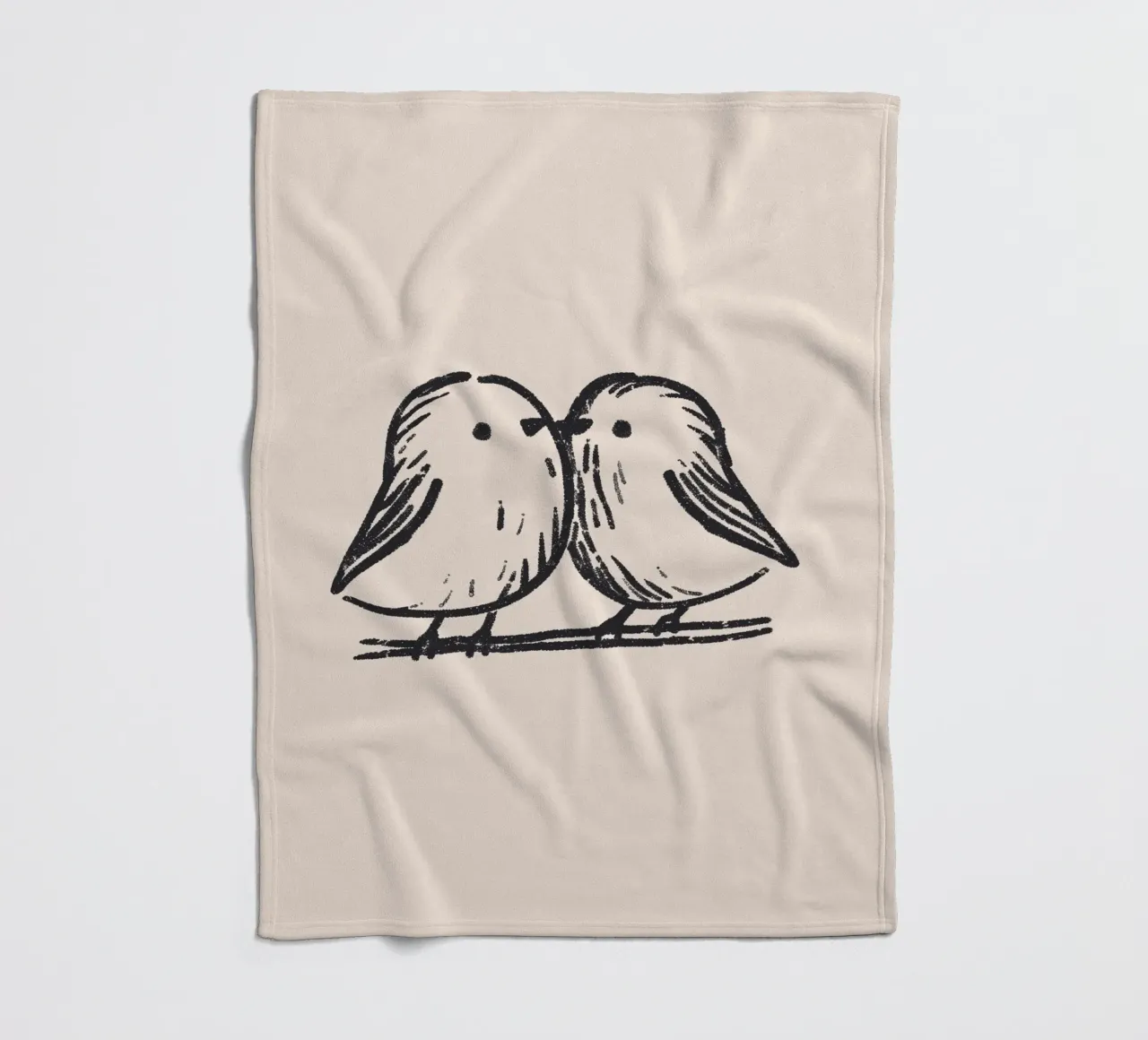 Tiny Birds fleecedeken van treechild