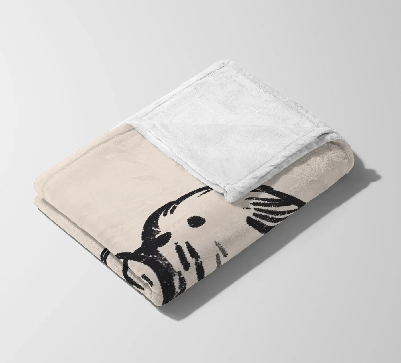 Tiny Birds Fleecedecke von treechild