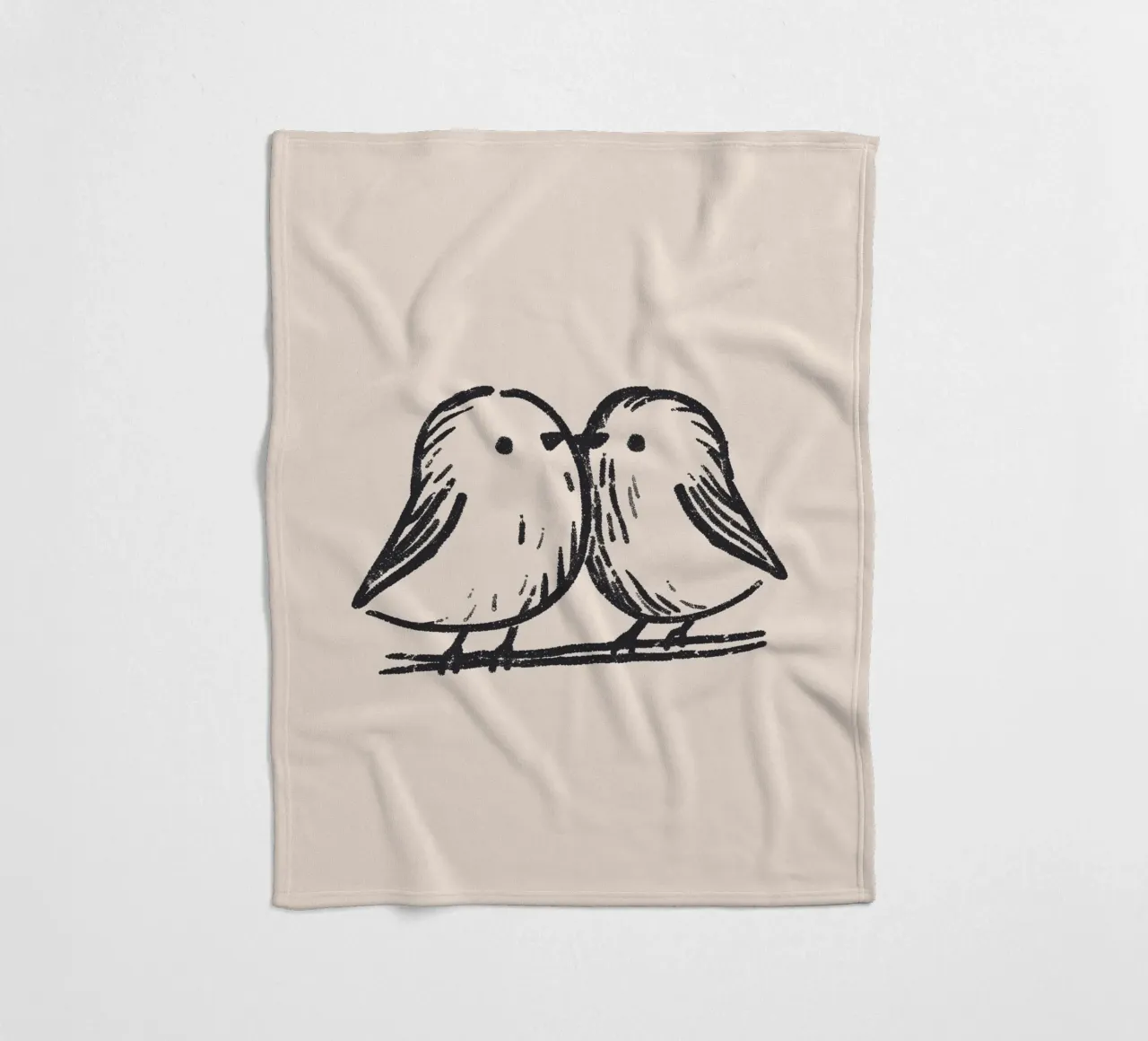 Tiny Birds coperta in pile da treechild