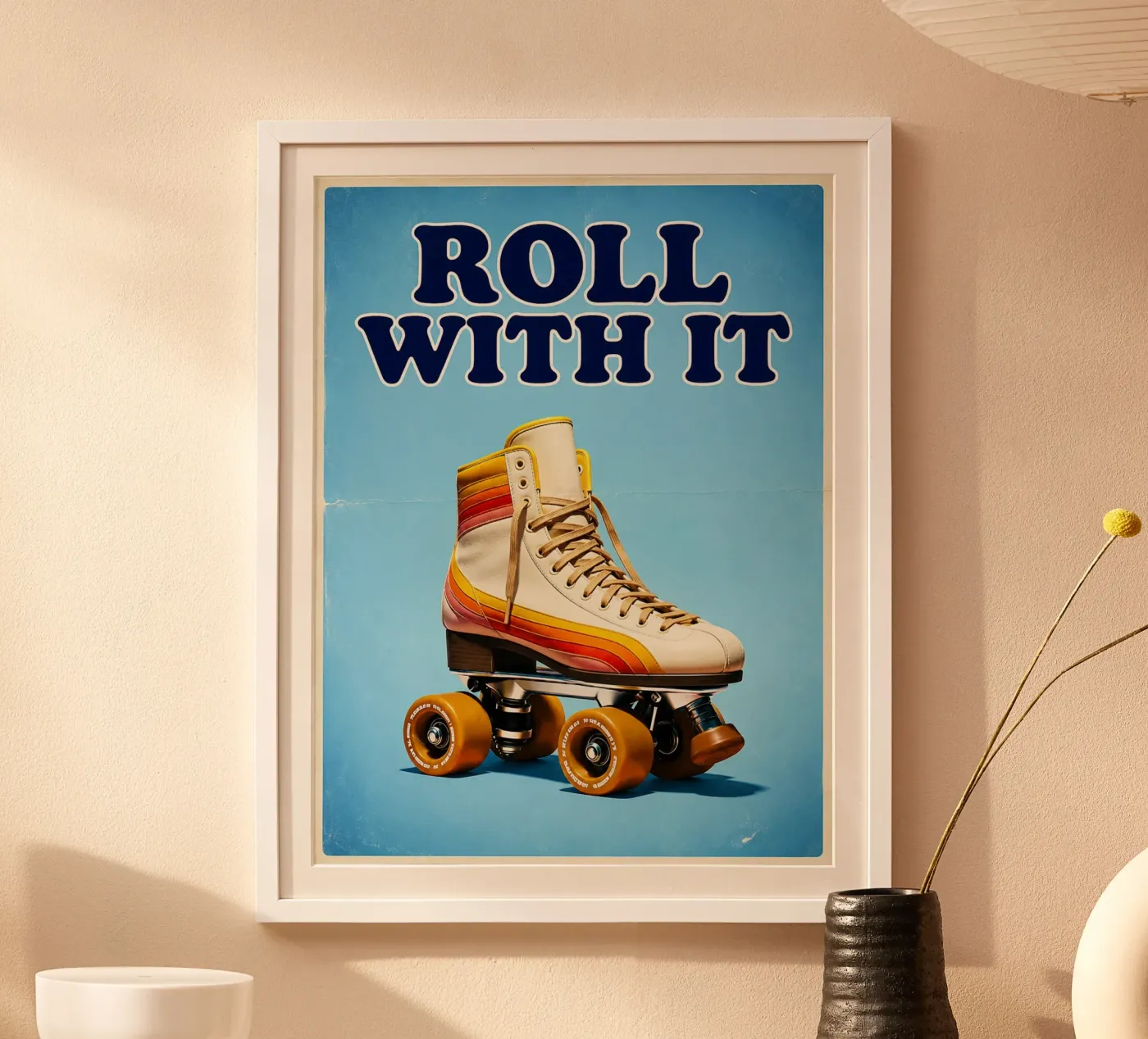 roll with it poster by Avocadoz