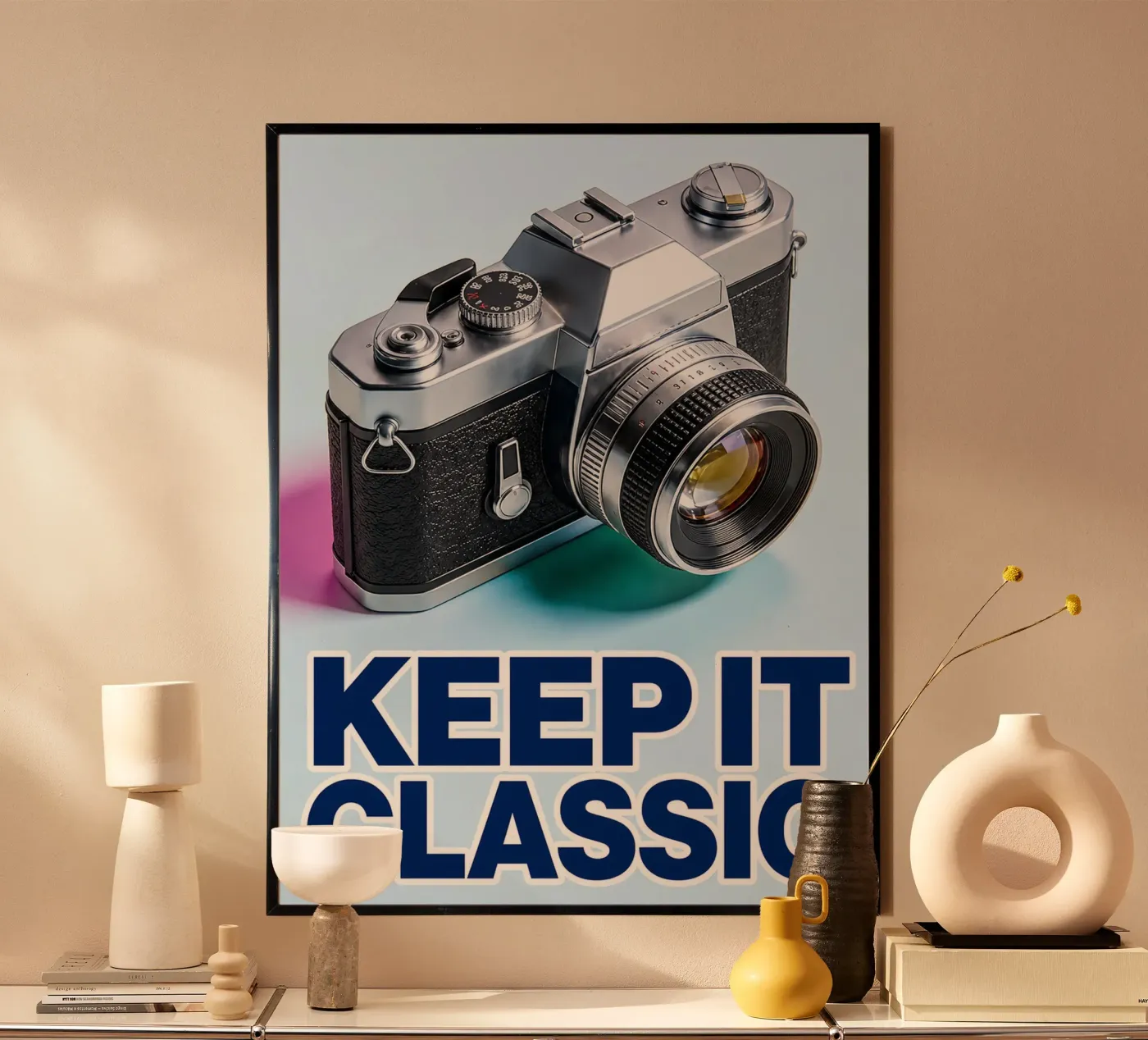keep it classic poster by Plumpz