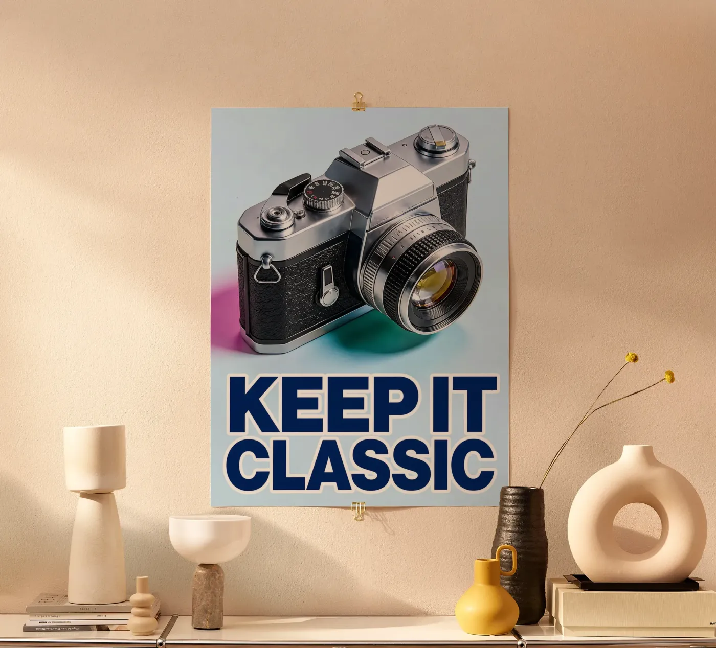 keep it classic poster by Plumpz