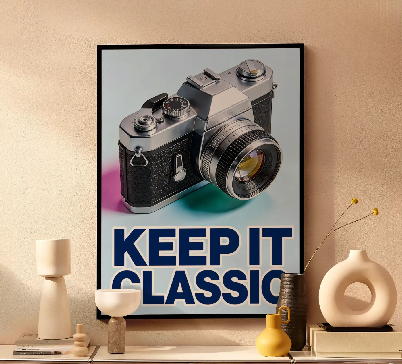 keep it classic poster by Plumpz