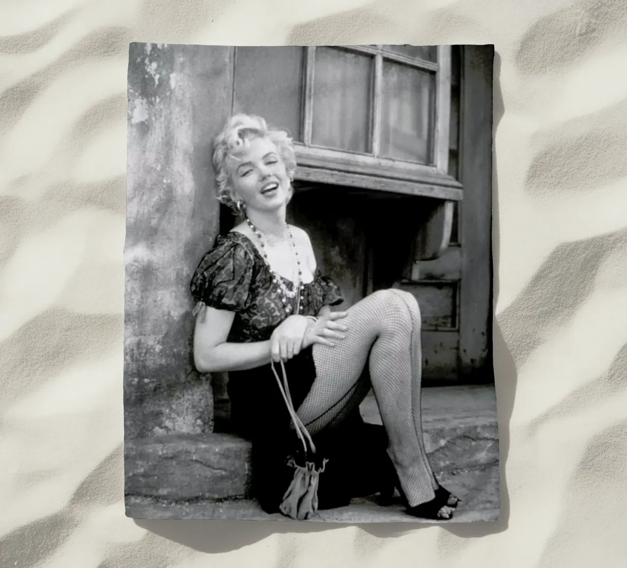 Marilyn Monroe in Bus Stop telo mare da Gallery Print and Art Limited