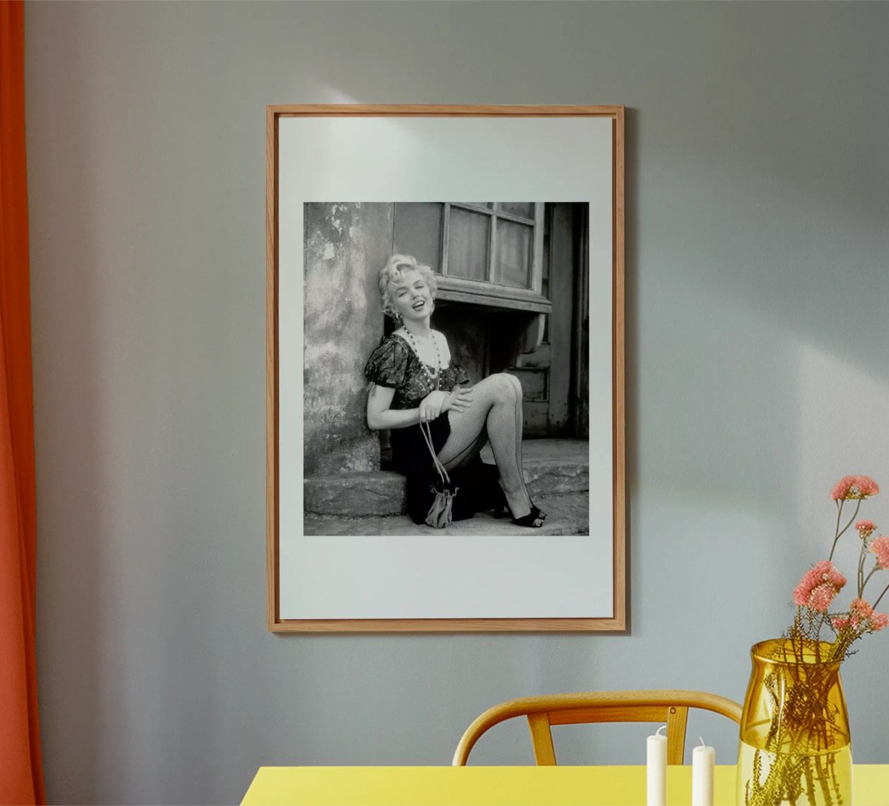 Marilyn Monroe in Bus Stop alluminio dibond da Gallery Print and Art Limited